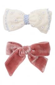 Комплект из двух бантов Pink Olivka