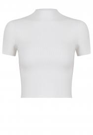 Топ трикотажный с коротким рукавом THE REAL BASE