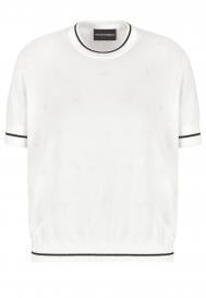 Джемпер с коротким рукавом Emporio Armani