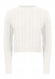 Джемпер фигурной вязки "Zoe" AZUR