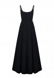 Элегантное минималистичное платье из хлопка THE REAL BASE