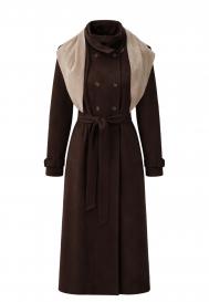 Тренч с косынкой SFILATO