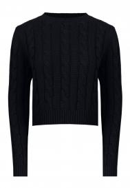 Джемпер фигурной вязки "Zoe" AZUR