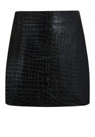 Юбка из лаковой кожи THE REAL BASE