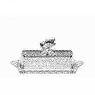 Масленка  Бабочка 20.5 см CRYSTAL BOHEMIA