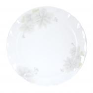 Блюдо  32 см бело-серый Hatori