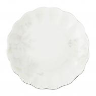 Салатник мелкий  грэй платиновая лента 22 см Hatori