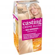 Краска L’Oreal Casting Creme Gloss 10.21 254 мл Светло-светло русый перламутровый (A5000304) LOREAL
