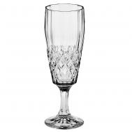 Набор рюмок д/шампанского  angela 160мл 6шт(990/11300/0/42000/160-609) CRYSTAL BOHEMIA