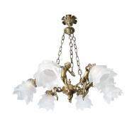 Люстра модерн на цепи  M 100/S6 GM NB Florex International