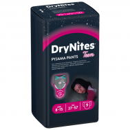 Трусики  DryNites для девочек 8-15 лет 9 шт Huggies