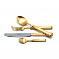 Столовый набор  PICCADILLY GOLD 9141 24 предмета матовый Cutipol