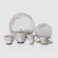 Чайный сервиз  Перидот с кристаллами Swarovski 22 предмета Hankook/Prouna