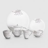 Чайный сервиз  Тифани с кристаллами Swarovski 22 предмета Hankook/Prouna