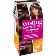 Краска L’Oreal Casting Creme Gloss 412 254 мл Какао со льдом (A5713822) LOREAL