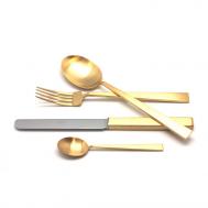 Набор приборов  BAUHAUS GOLD 9322 24 предмета матовый Cutipol