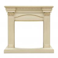 Портал  Афина под Panoramic 25 бежевый, патина InterFlame