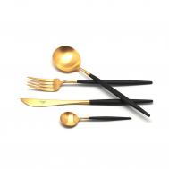 Столовый набор  GOA GOLD 9262 24 предмета матовый Cutipol