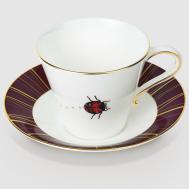 Чашка с блюдцем  Леди Баг Hankook/Prouna