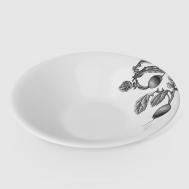 Набор суповых тарелок  Олив маркет Микс 21 см 4 шт Hankook