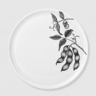 Набор тарелок  Олив маркет Микс 16 см 4 шт Hankook