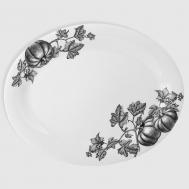 Блюдо овальное  Олив Маркет Тыква 35 см Hankook/Prouna