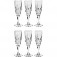 Набор фужеров для шампанского  as 180мл 6шт (990/12420/0/24355/180-609) CRYSTAL BOHEMIA