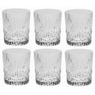 Набор стаканов для виски  as  vibes 300мл 6шт (990/24520/0/24355/300-609) CRYSTAL BOHEMIA
