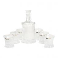 Набор для виски  Штоф 750 мл + 6 стаканов 250 мл (990/99999/9/05101/690-709) Crystalite Bohemia