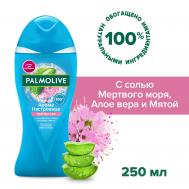 Гель для душа женский  Арома Настроение Твой Массаж с массажными микрочастицами (с солью Мертвого Моря, Алоэ Вера и Мятой), 250 мл PALMOLIVE