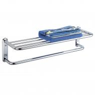 Держатель для полотенец  серебряный 64х16,6 см Wasserkraft