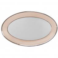 Блюдо овальное  Ethereal moka 31 см Porcel