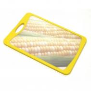 Доска кухонная  flutto 37х25см кукуруза Atlantis