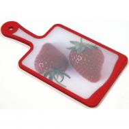 Доска разделочная  Flutto 35х18 см клубника Atlantis