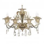Люстра классика на цепи  SALERNO E 1.1.8 G Dio D'Arte