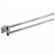 Рога двойные для полотенец  серебряные (6531) Wasserkraft