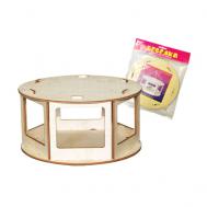 Кормушка для птиц сборная Беседка Лама Торф