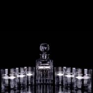 Набор для виски i CR 1801 7 предметов Linea Argent