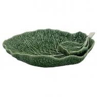 Блюдо для закусок и соуса  Капуста 34 см Bordallo Pinheiro