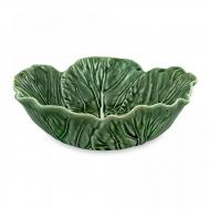 Салатник с резным краем  капуста 22,5 см Bordallo Pinheiro