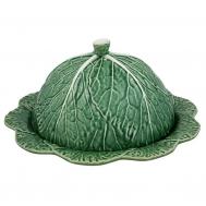 Блюдо для сыра  Капуста 35 см с крышкой Bordallo Pinheiro