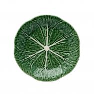 Тарелка десертная  капуста 19 см Bordallo Pinheiro