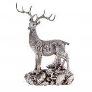 Фигура декоративная ТПК Полиформ Косуля на камне 34 см Тпк полиформ