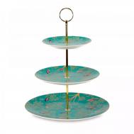 Блюдо  Сара Миллер Челси трехъярусное Portmeirion