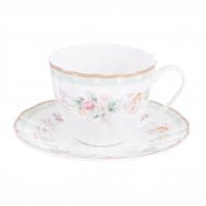 Чашка чайная 330мл с блюдцем флориана  Н 1135000 /12916 Hatori