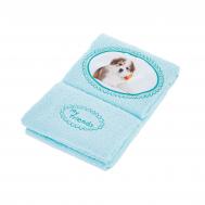 Набор полотенец  голубых из 2 предметов Almatex