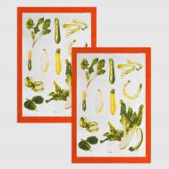 Набор полотенец  Вегета разноцветных 50х70 см Grand textile