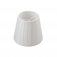 Абажур белый, е14, h=110mm, d120xd90 mm, прищепка VITALUCE