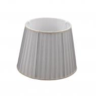Абажур серая полоска , е27, h=260mm, d250xd340 mm, кольцо нижнее VITALUCE