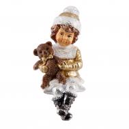 Девочка сидит с мишкой ТПК Полиформ 22 см Тпк полиформ